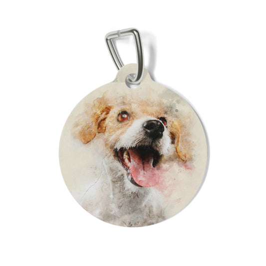 Custom Pet Tag – Personalized Dog ID Tag, Cute Pet Accessory, Dog Collar Tag, Gifts for Pet Lovers, Engraved Pet Identification
